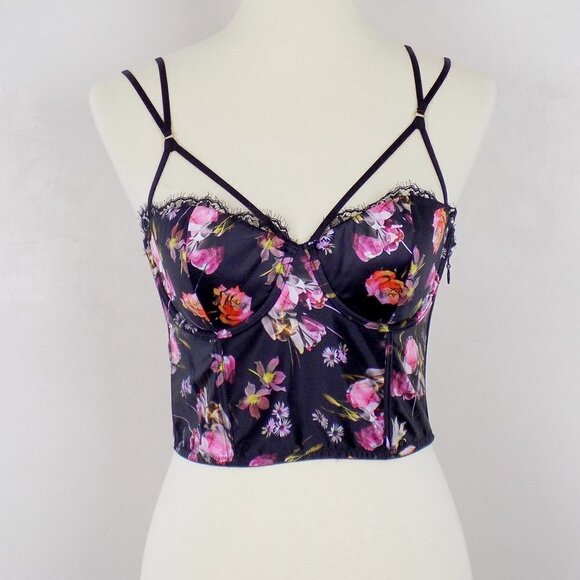 nwt Victoria's Secret very sexy bustier crop top corset lace - Picture 3 of 10